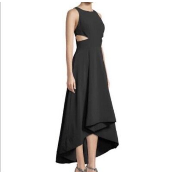 STUNNING new AIDAN stretch CUT OUT HIGH LOW DRESS - Picture 2 of 16